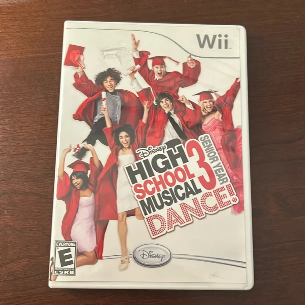 disney high school musical three senior year wii game original packaging